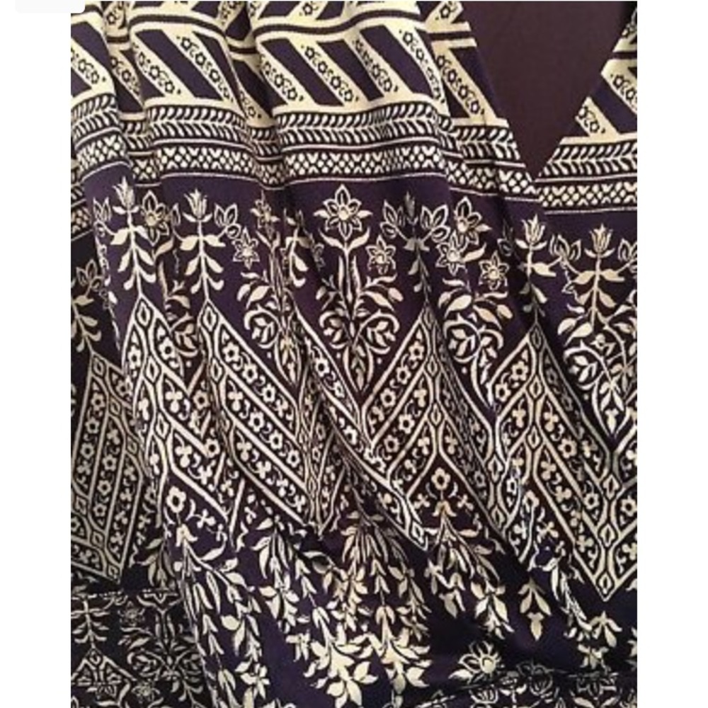 Tory Burch Rochelle Wrap Dress - Amethyst - Picture 4 of 8